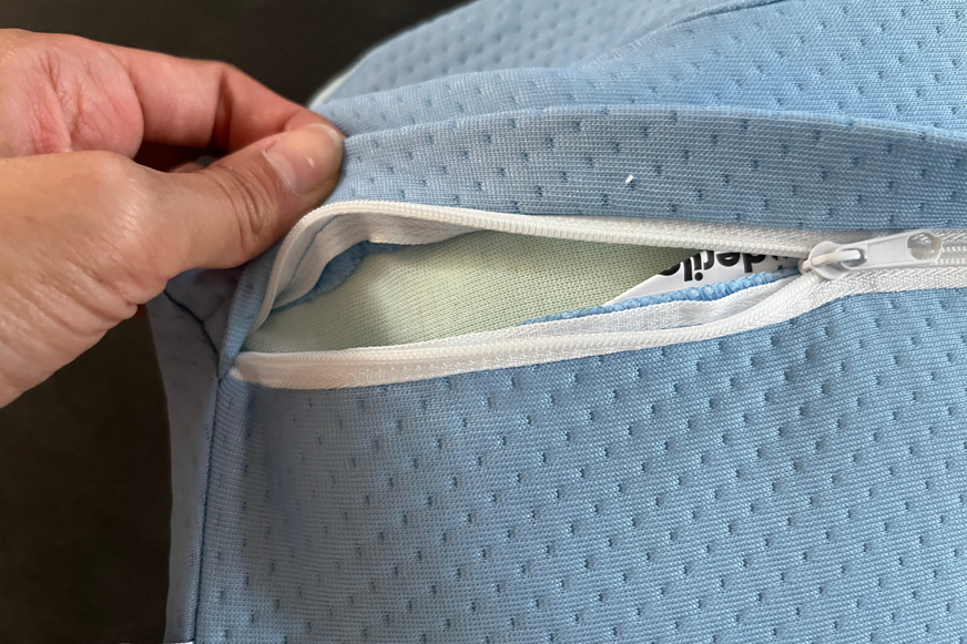 derila ergo pillow cover zipper